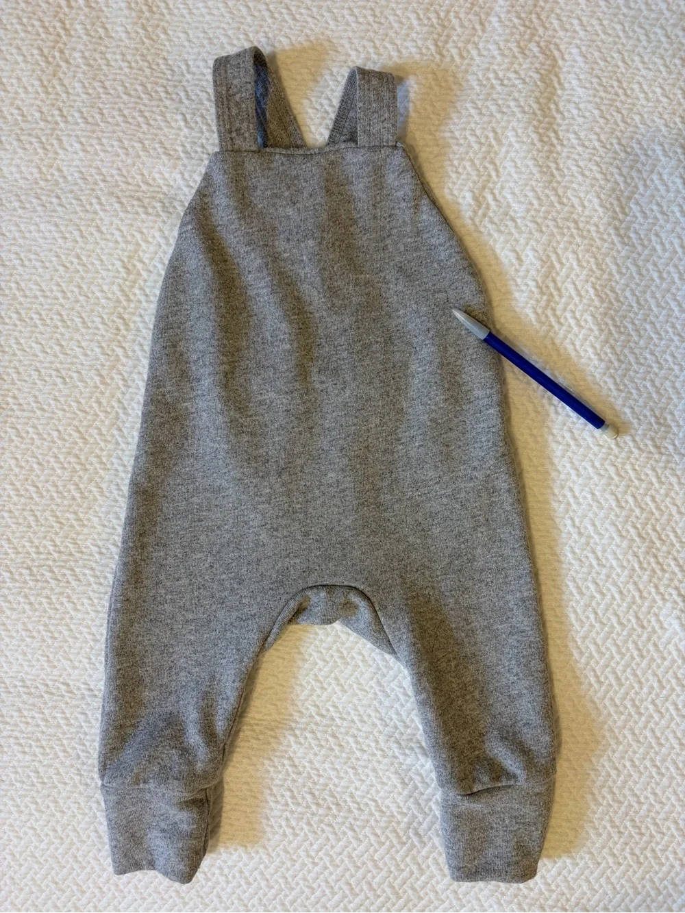 Little Wedgies Set of 3 Farmer Romper Overalls in Brown, Teal, and Gray